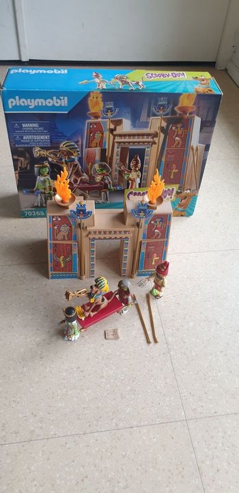 Temple scoubidou playmobil