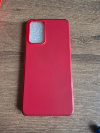 Coque rouge A52S