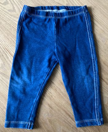 legging en denim taille 6 mois