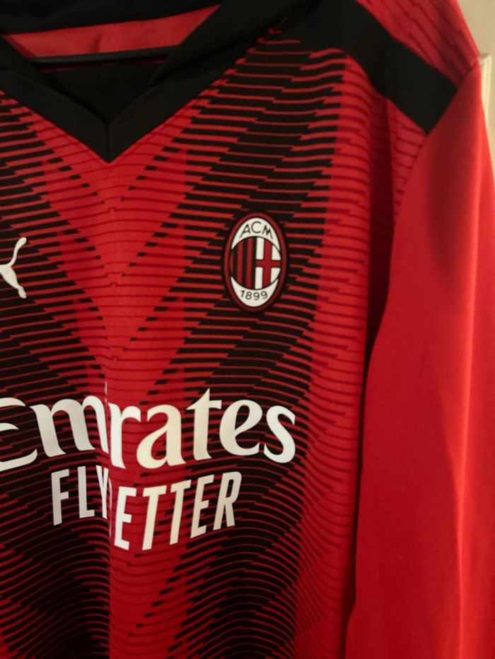 Sweat à capuche Tifoso football de l’AC Milan - photo numéro 2