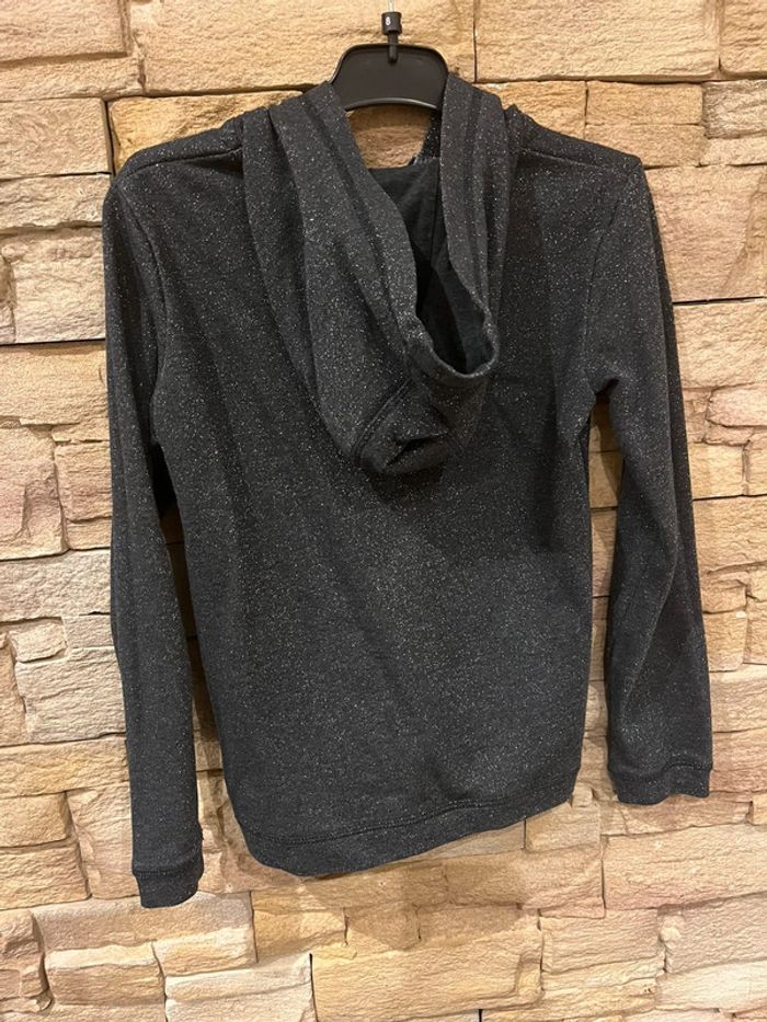 Gilet à capuche pailleté 10 ans Kiabi - photo numéro 5