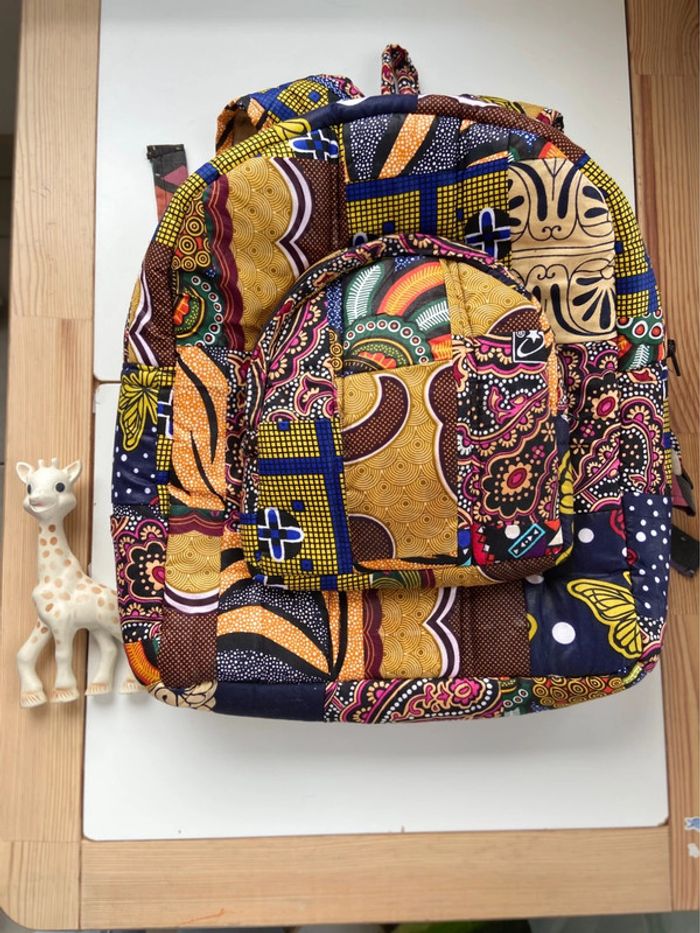 Sac à dos patchwork - photo numéro 3