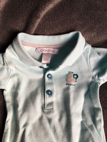 2 bodies 3 mois OBaibi col polo et Kiabi