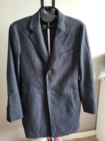 Manteau Homme BOSS Hugo Boss - Élégance Hivernale Tissée - Taille FR 48