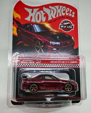 hot wheels rlc Skyline GT-R bnr34