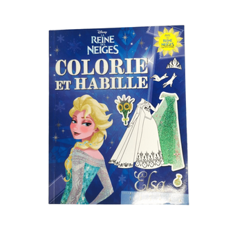 Livre colorie et habille