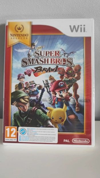 Super smash bros brawl Wii scellé