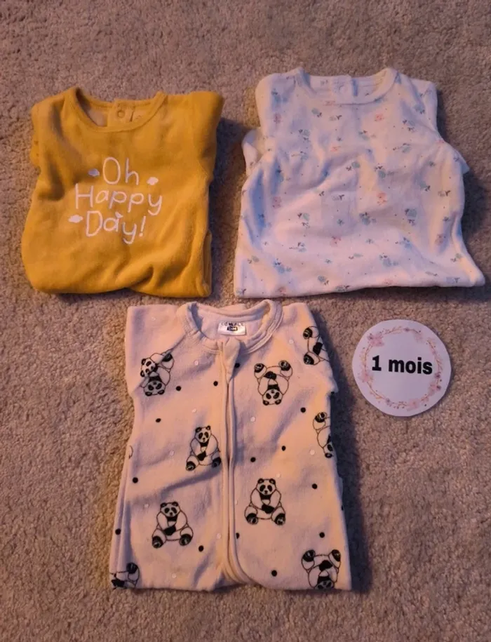 Lot bébé fille 1 mois 41 pièces - photo numéro 2