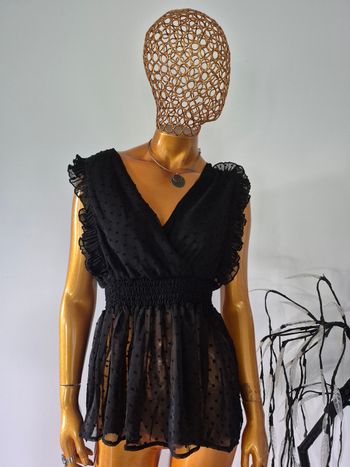 Blouse Femme Noire Taille L/40