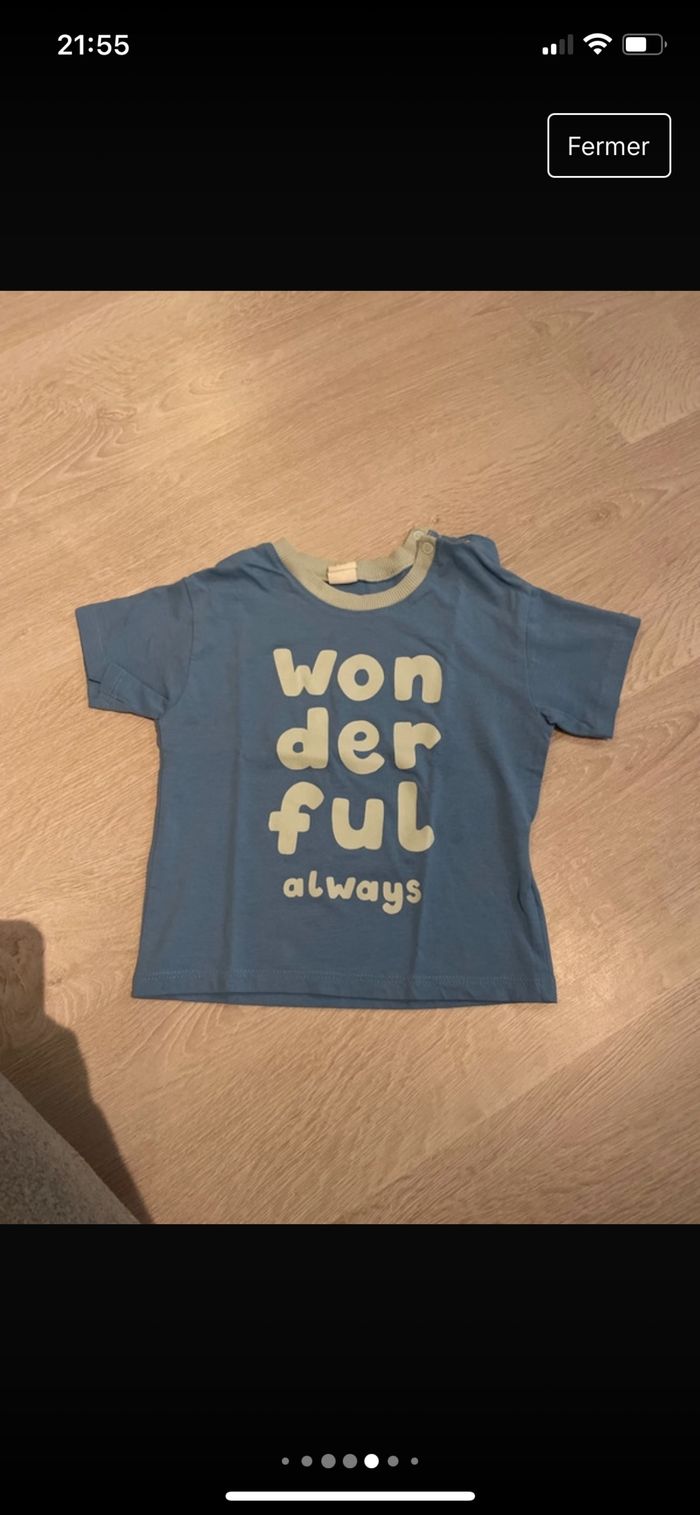 Lot de t-shirt manches courtes - photo numéro 9