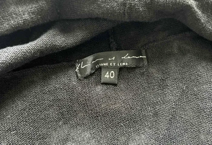 Gilet sans manches noir Éliane et Léna – Taille 40 noir - photo numéro 4