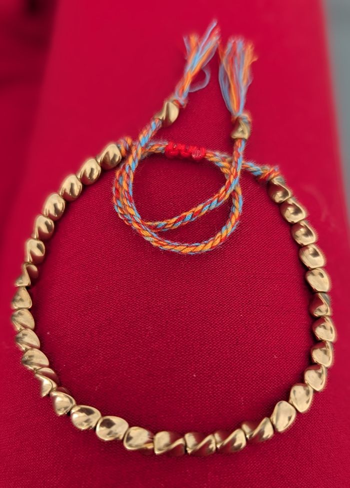Bracelet bohème géométrique en corde