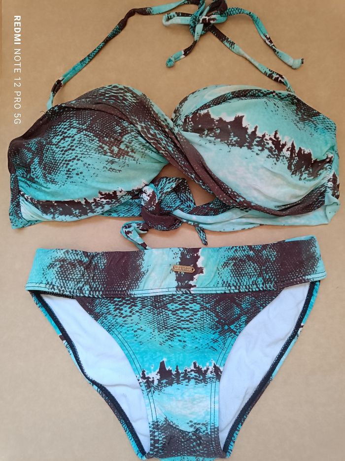 Maillot de bain imprimé Soleil sucré T.M(38)