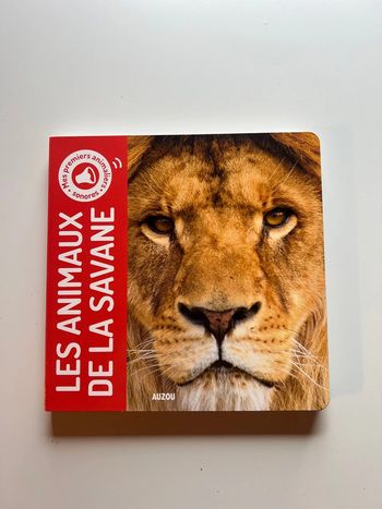 Livre les animaux de la savane