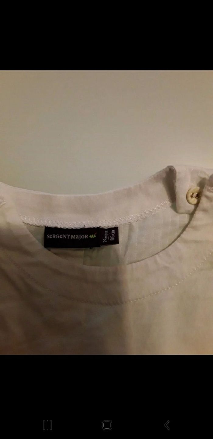 Tee-shirt 24 mois sergent major - photo numéro 3