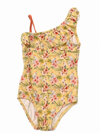 Maillot de bain avec volant, 1 pièce, fille, 3 ans. Pick Ouic. 