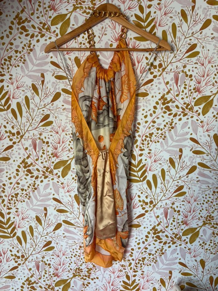 Robe légère fleurie dos ouvert - photo numéro 2