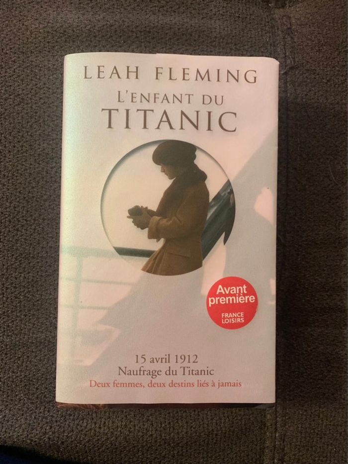Livre l’enfant du Titanic