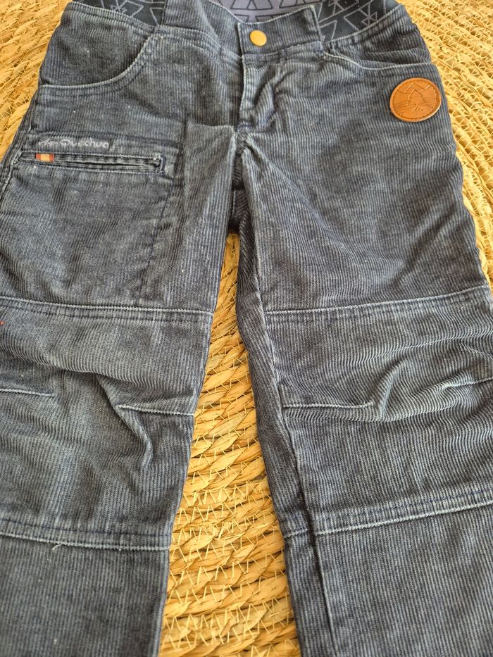 Lot de 2 pantalons doublé chaud garcon 3 ans Okaïdi Quechua - photo numéro 3