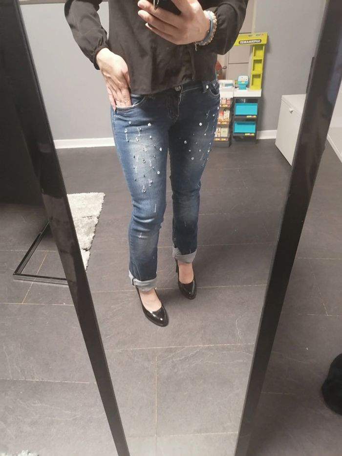 Jeans strass