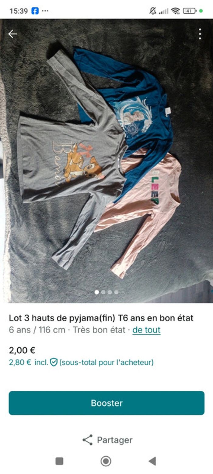Lot vêtements T6 ans en très bon état - photo numéro 2