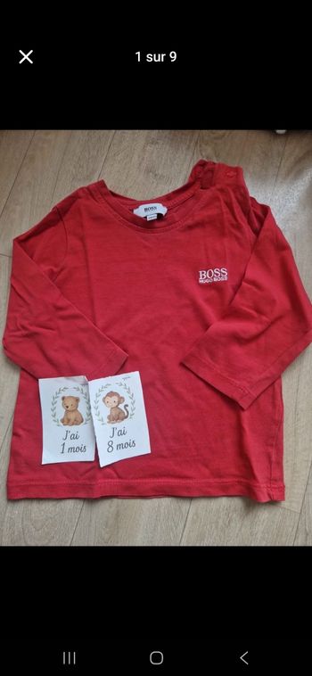 Haut Hugo Boss 18 mois