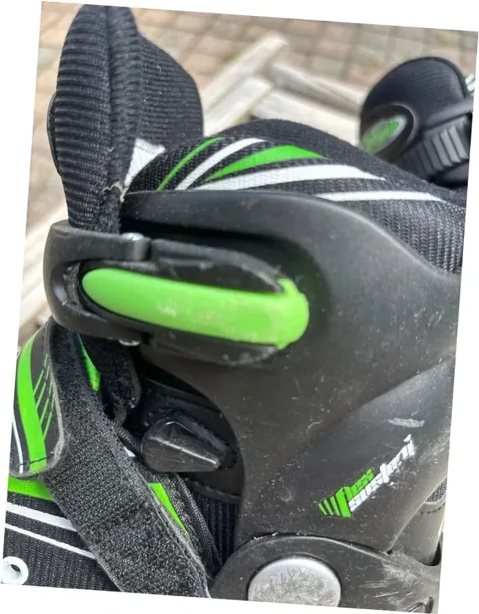 Patins à Roulettes Optimum - Taille Réglable 32 - 35 Idéaux pour Débuter ! - photo numéro 6