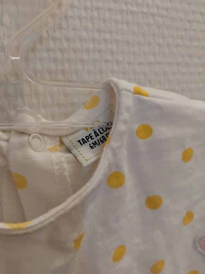 Techerts manches courtes fille 6mois - photo numéro 3