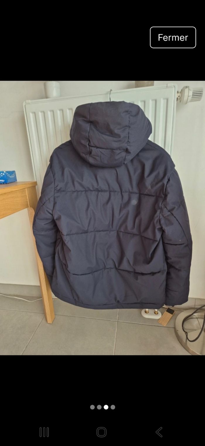 Doudoune Celio bleu marine - photo numéro 3