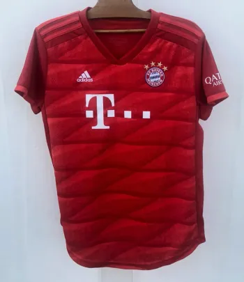 Adidas soccer jersey Maillot foot football Bayern 2019-2020 Womens L
