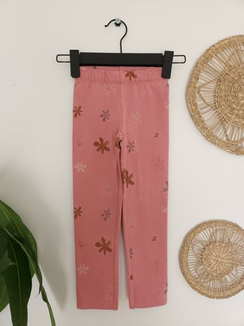 Legging effet polaire fleuri Orchestra 4 Ans