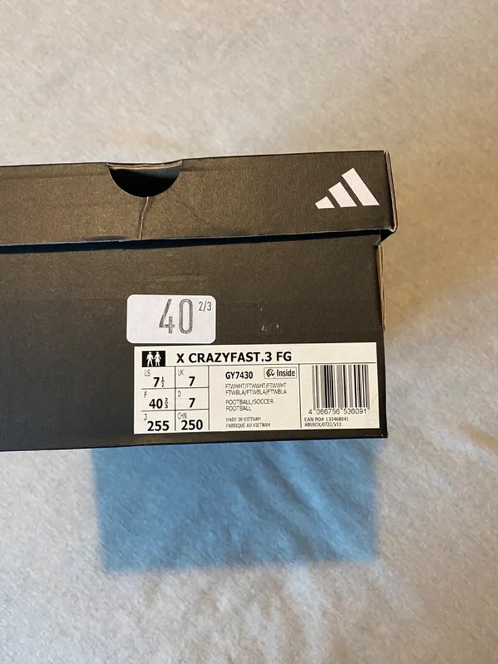 Chaussures football Adidas x crazyfast.3 - photo numéro 7
