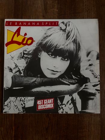 Vinyle maxi 45 tours Lio Le Banana split