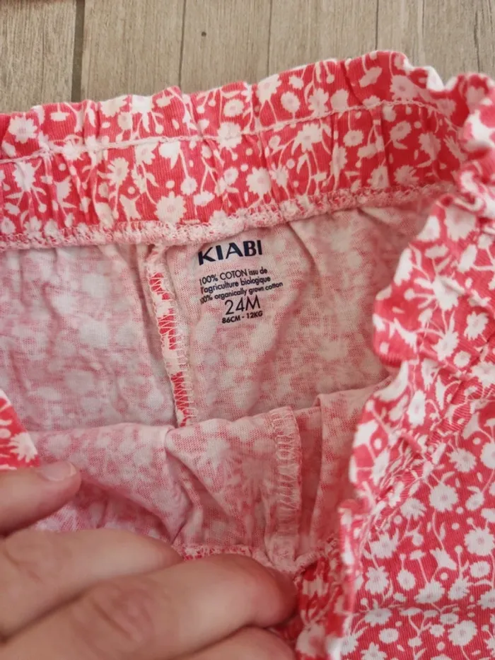 Ensemble d'été short et t-shirt 2 ans - photo numéro 2