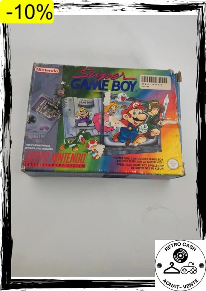 Super Nintendo / SNes - Super Game Boy - fah complet - photo numéro 6
