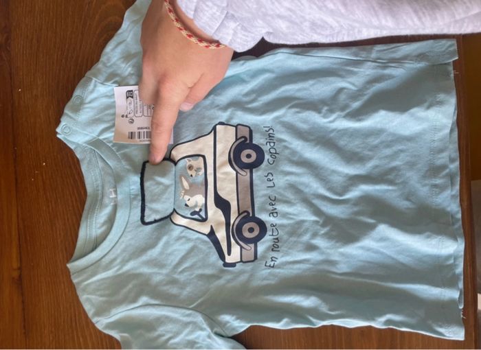 2 tee shirts garçon Creeks et LH - photo numéro 4