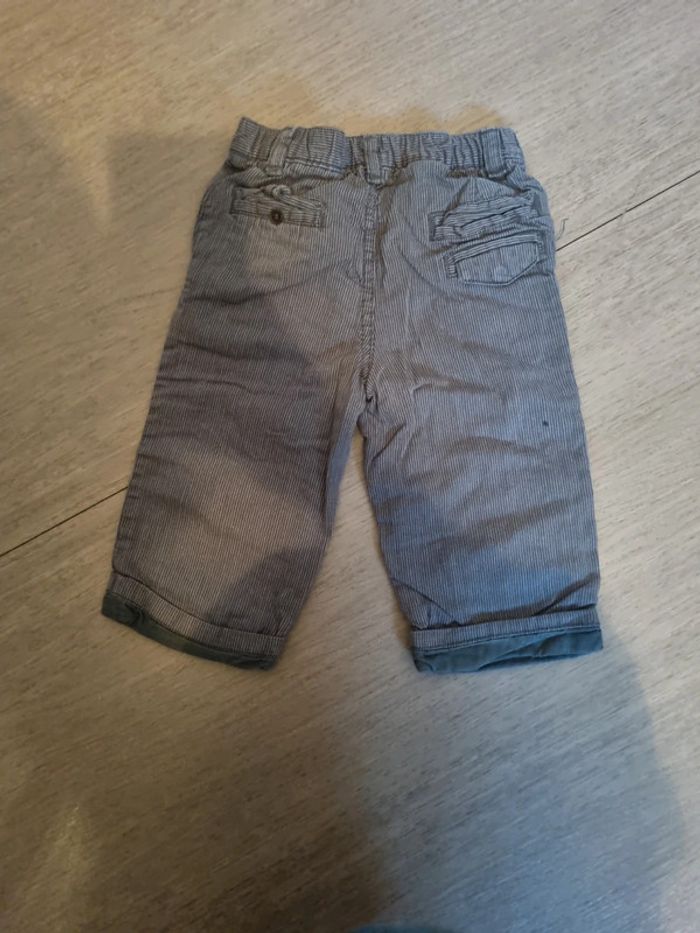 Pantalon à rayures bébé - photo numéro 2