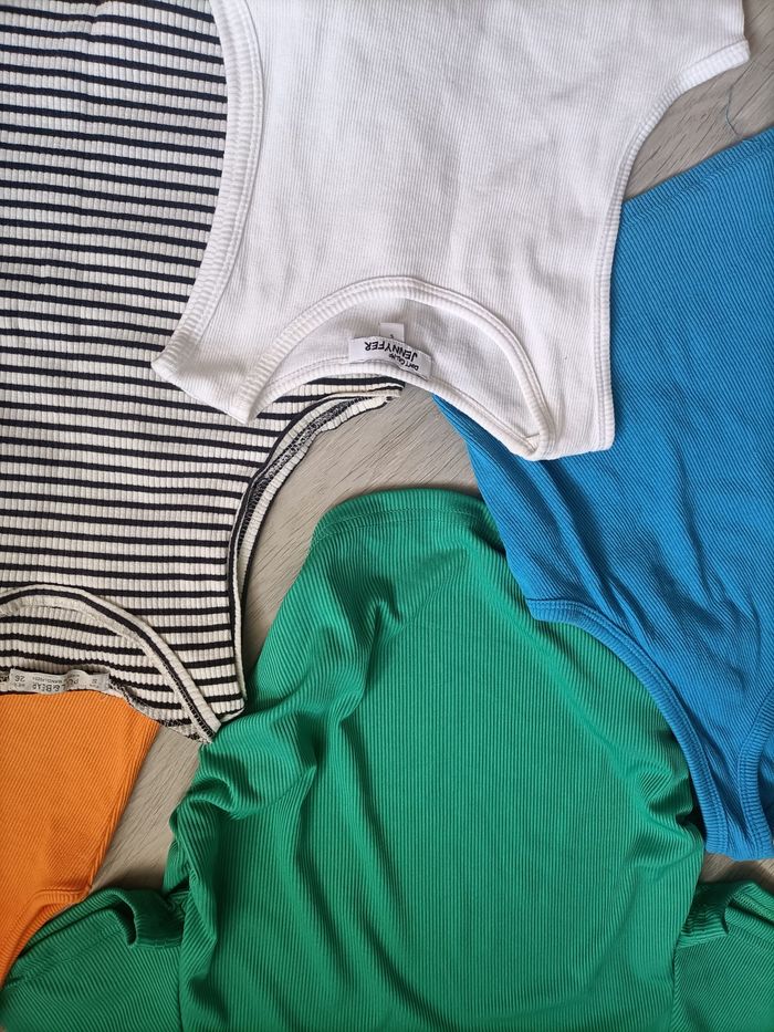 Lot de 4 débardeurs tops crop tops + 1 offert Jennyfer + Taille S - photo numéro 5