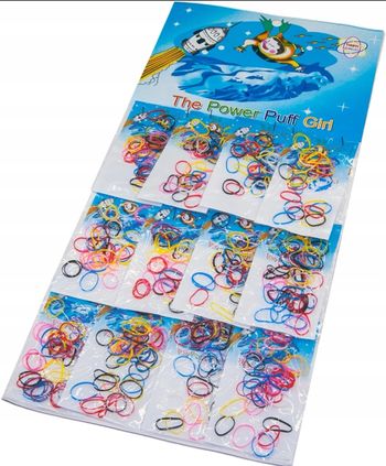 x600 Elastique pour cheveux Multicouleurs "The power puff girl