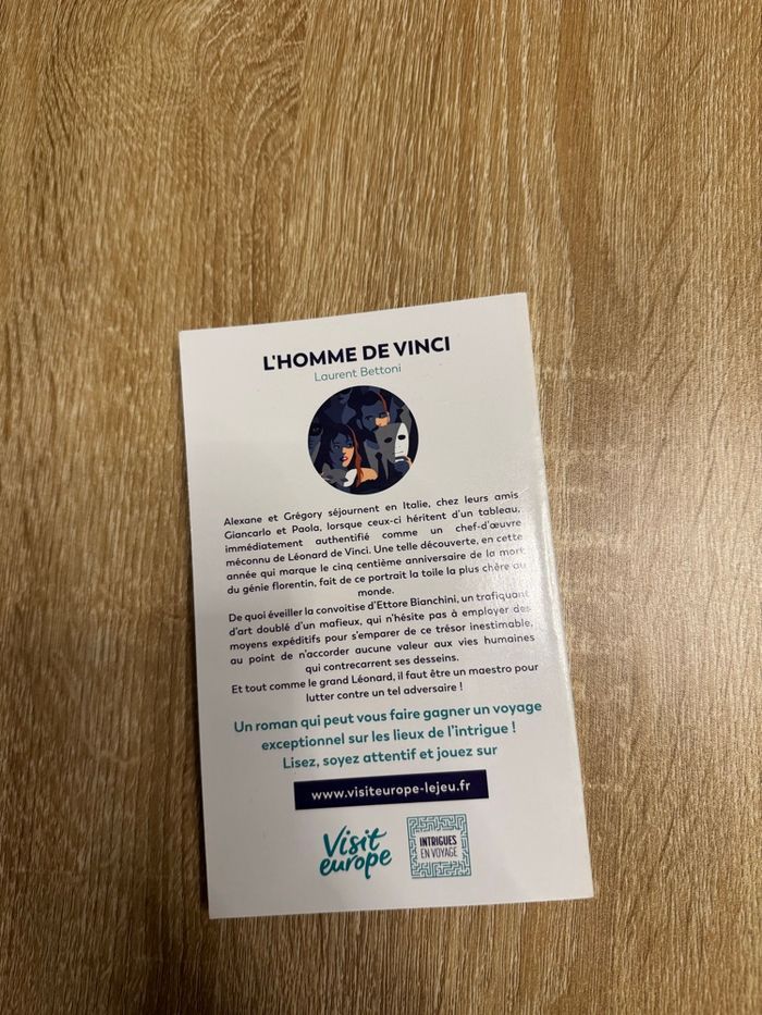 Livre L’homme de Vinci - photo numéro 3