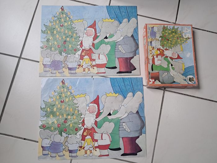 Puzzle babar vintage