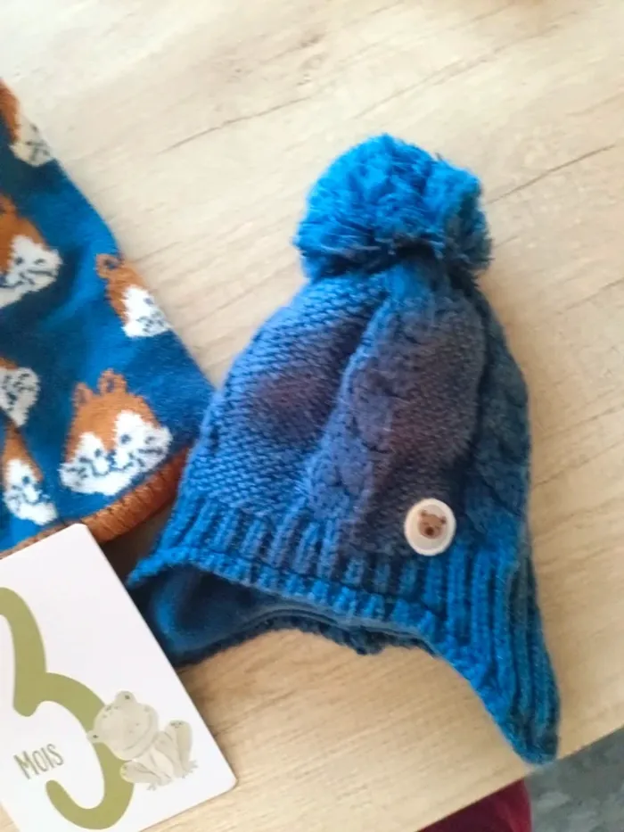 Bonnet 0/3 mois - photo numéro 2