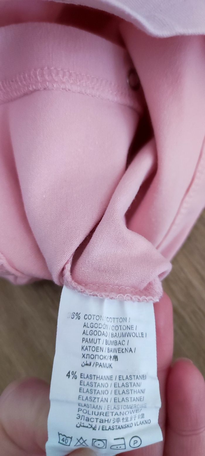 🌸Tee-shirt manches longues bébé fille - 3 mois - photo numéro 8