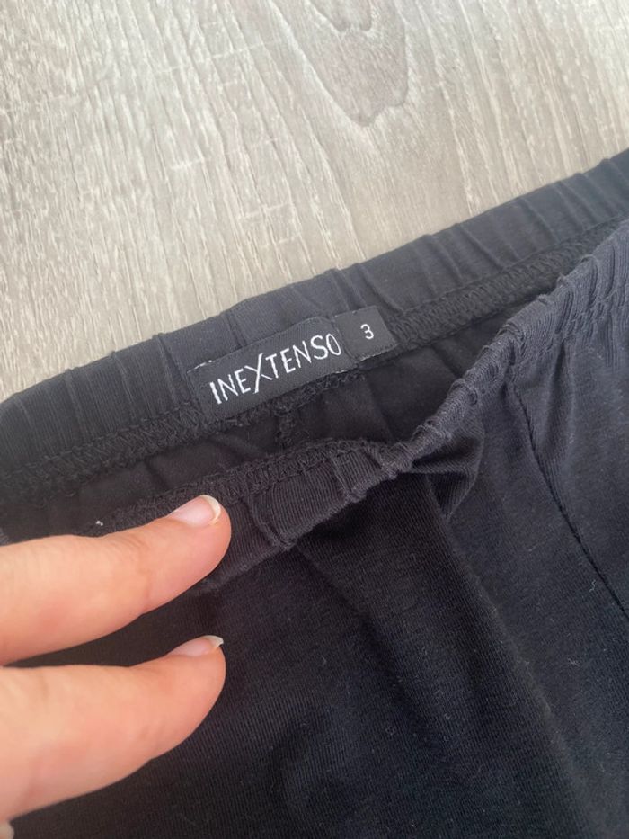 Lot 3 legging court corsaire taille 3 ans basic pour été mi saison - photo numéro 4