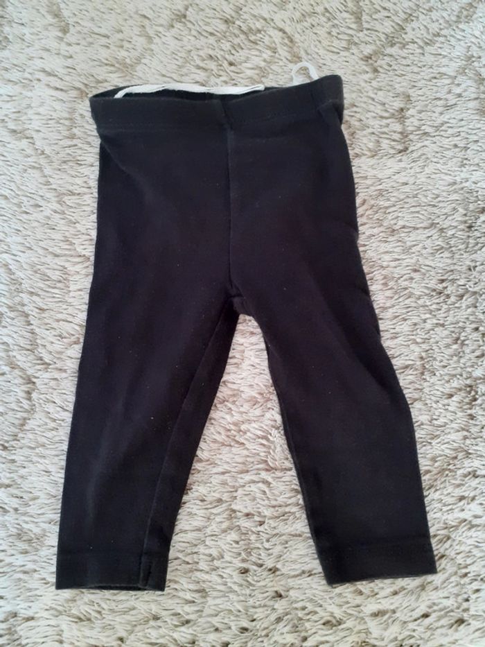 Lot de 5 leggings 6/9 mois - photo numéro 2