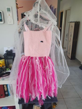 Robe princesse et cape 4/5 ans