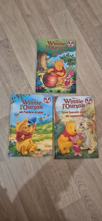 Lot de 3 livres - Winnie l'ourson