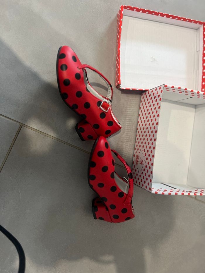 Déguisement espagnol fille + chaussures assorties - photo numéro 4