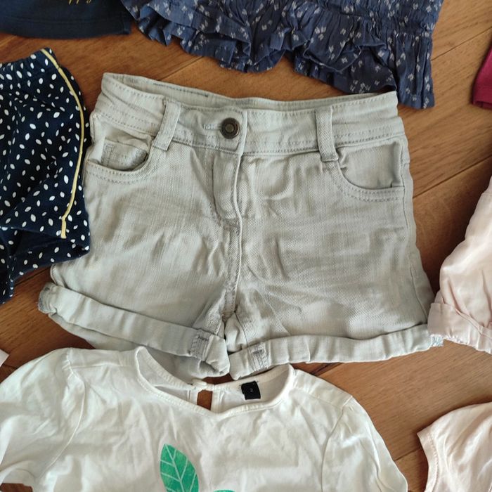 Lot T-shirt short 24 mois fille été - photo numéro 4