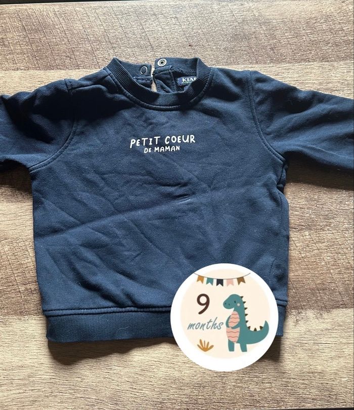 Pull bébé Gémo – Taille 9 mois